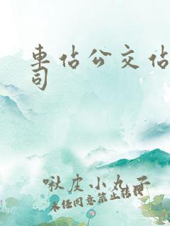 车站公交站台公司