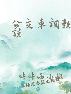 公交车调教h小说