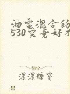 油电混合的宝马530究竟好不好