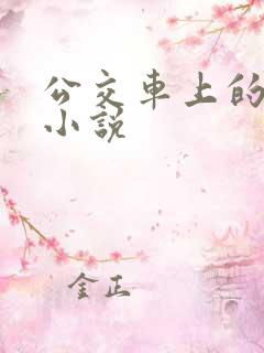 公交车上的艳情小说