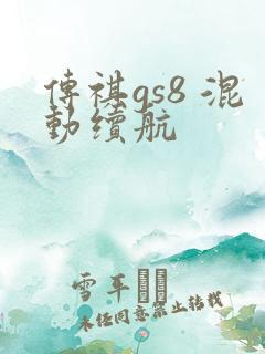 传祺gs8 混动续航 传祺gs8 混动续航