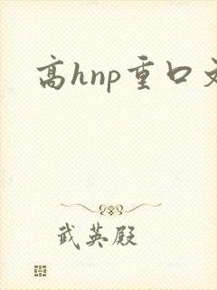 高hnp重口文