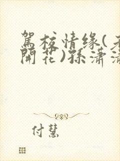 驾校情缘(老树开花)孙潇潇笔趣阁