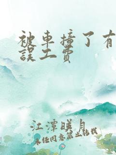 被车撞了有没有误工费 被车撞了有没有误工费