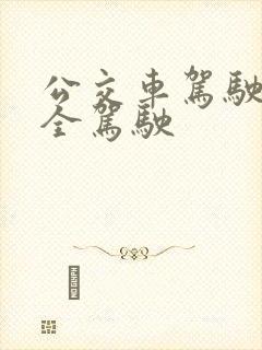 公交车驾驶员安全驾驶