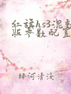 红旗hs3混动版参数配置