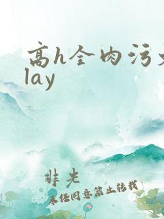 高h全肉污文play