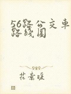 56路公交车站路线图 56路公交车站路线图