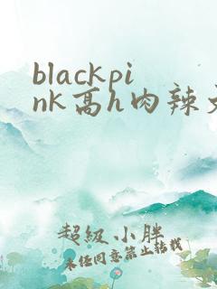 blackpink高h肉辣文