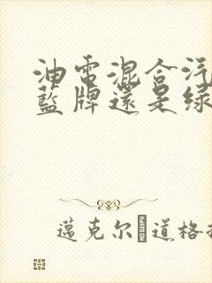 油电混合汽车是蓝牌还是绿牌