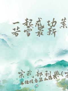 一起成功叶凡唐若雪最新