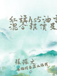 红旗hs5油电混合报价及图片