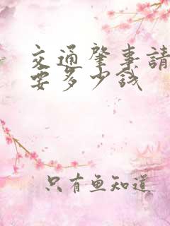 交通肇事请律师要多少钱