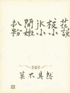 扒开jk校花的粉嫩小小说