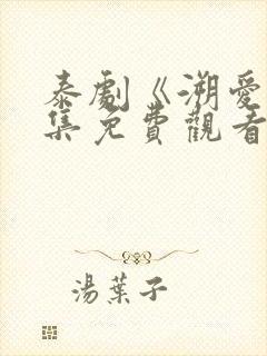 泰剧《溯爱》全集免费观看 泰剧《溯爱》全集免费观看