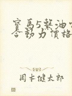 宝马5系油电混合动力价格
