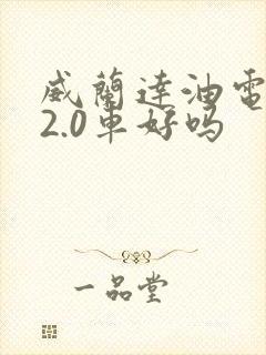威兰达油电混合2.0车好吗