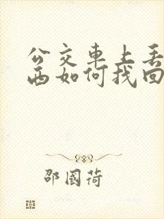 公交车上丢了东西如何找回