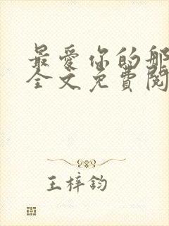 最爱你的那十年全文免费阅读