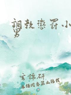 调教惩罚小说男男