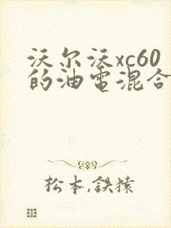 沃尔沃xc60的油电混合车怎么样
