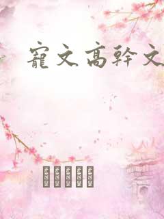 宠文高干文推荐