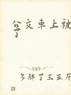 公交车上被人上了