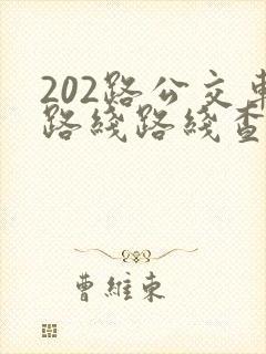 202路公交车路线路线查询时间
