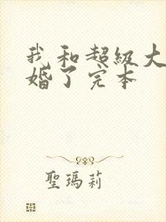 我和超级大佬隐婚了完本