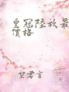 皇冠陆放最新款价格