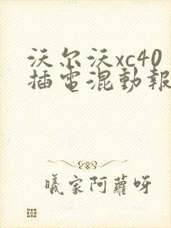 沃尔沃xc40插电混动报价