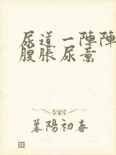 尿道一阵阵疼,腹胀尿意