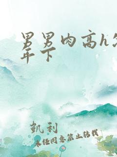 男男肉高h父子年下