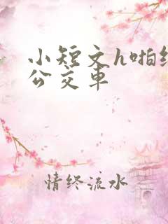 小短文h啪纯肉公交车