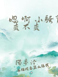 嗯 啊 小骚货 爽不爽