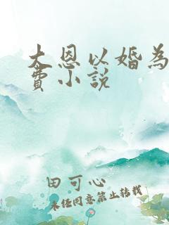 大恩以婚为报免费小说