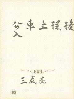 公车上从后面进入