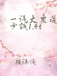 一汽大众迈腾多少钱1.4t