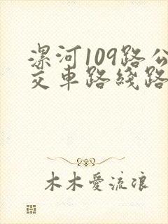 漯河109路公交车路线路线图