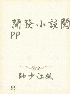 开发小说阅读app
