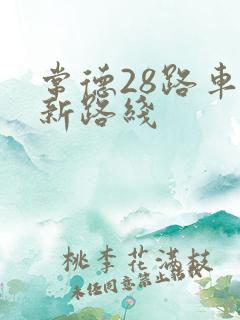 常德28路车最新路线