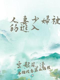 人妻少妇被猛烈的进入