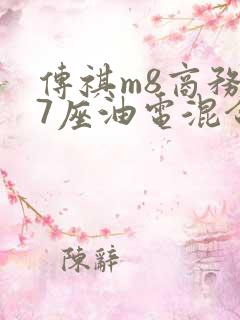传祺m8商务车7座油电混合