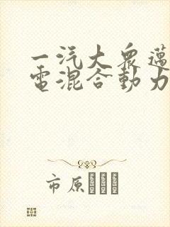 一汽大众迈腾油电混合动力价格