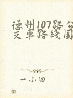 德州107路公交车路线图