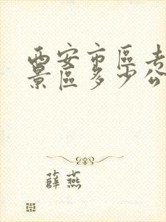 西安市区去华山景区多少公里