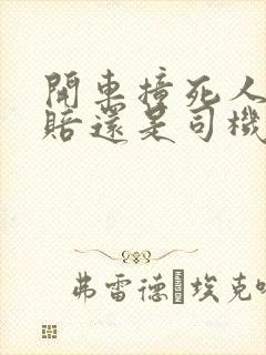 开车撞死人车主赔还是司机赔