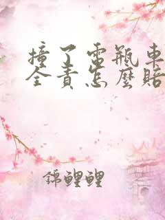 撞了电瓶车对方全责怎么赔偿