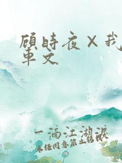 顾时夜×我高h车文