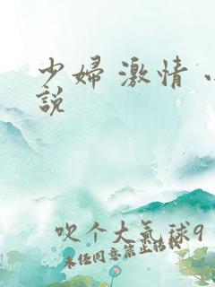 少妇 激情 小说
